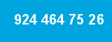 924 464 75 26